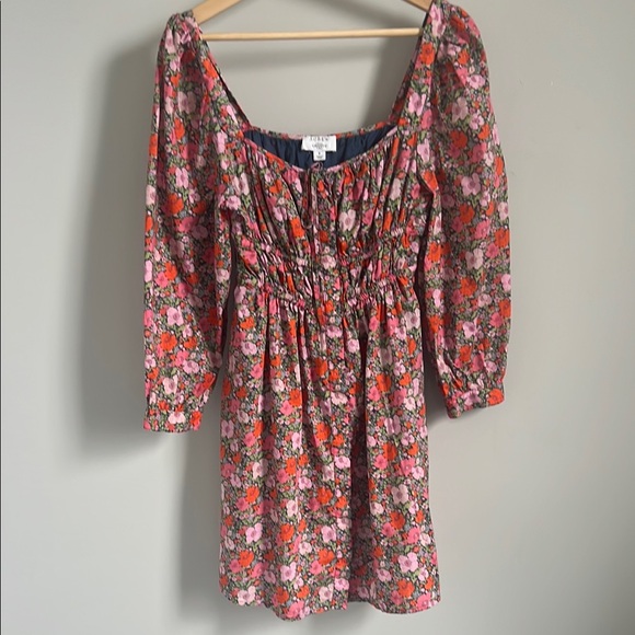 J.CREW Liberty print floral mini dress size 6 - Picture 1 of 5